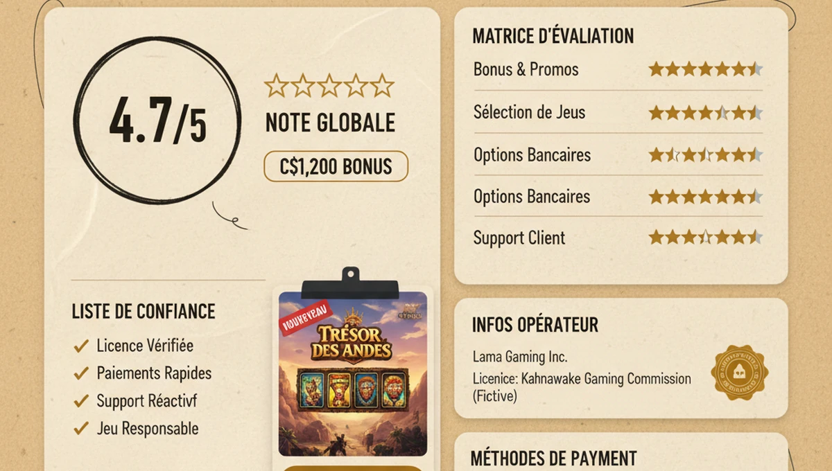 Méthode d'évaluation